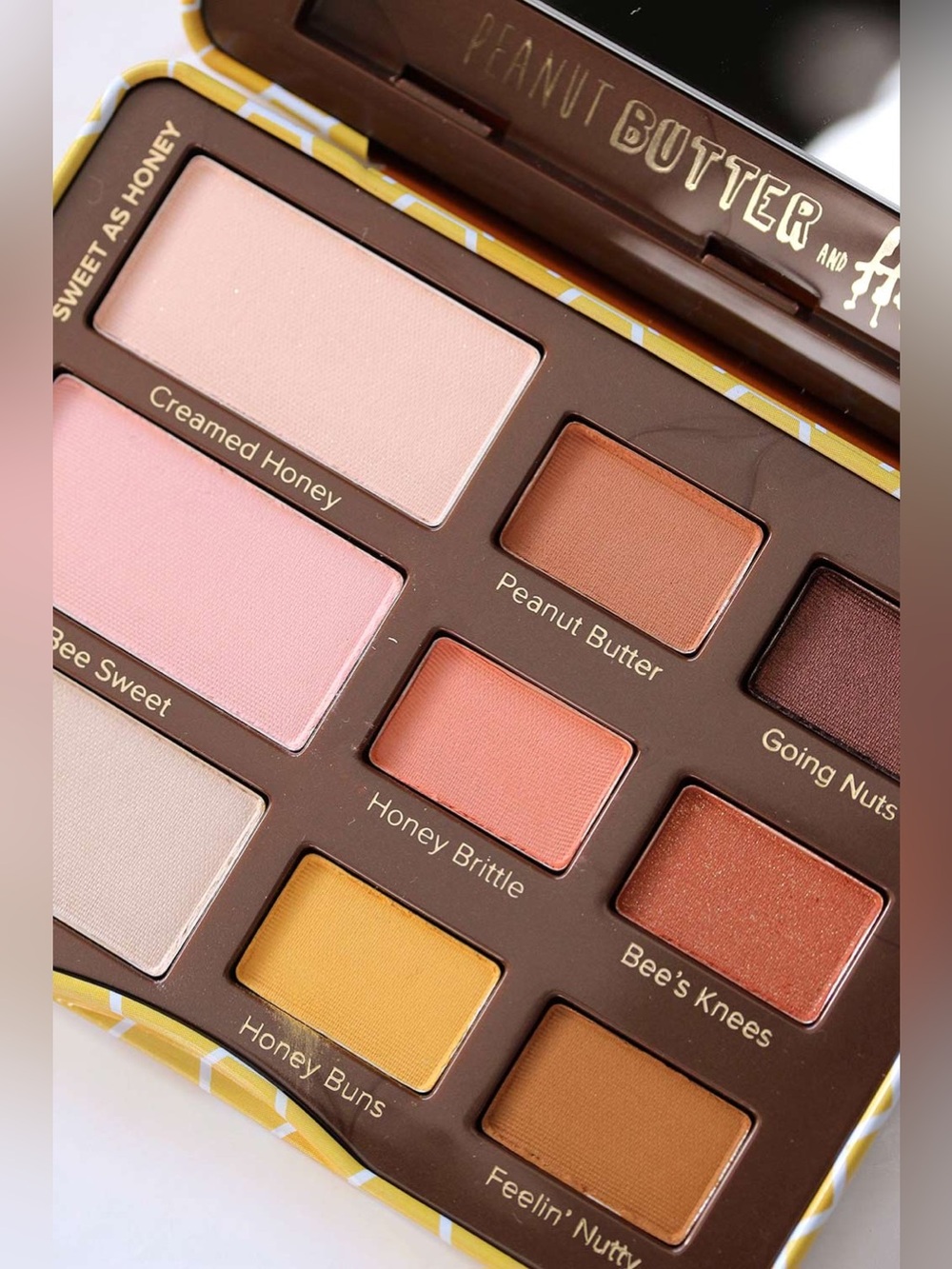 NIB Too Faced Peanut Butter and Honey Eyeshadow Palette - Picture 3 of 16